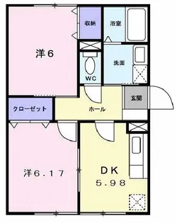 パルティーレ【1階】の間取り