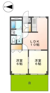 フォレストハウス【1階】の間取り