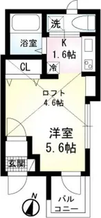 ヴィエィユリビエール【3階】の間取り