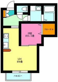 アデカハイム【1階】の間取り