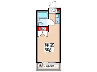 ファイン国谷【4階】の間取り