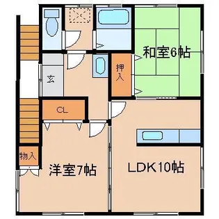 ハマミチ【2階】の間取り