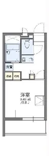 レオパレス吉宗【3階】の間取り