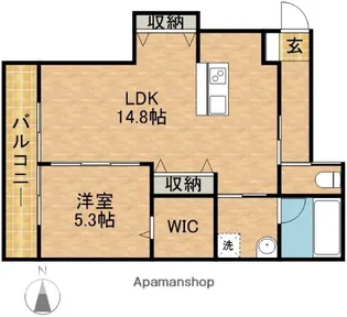エクストラ【1階】の間取り
