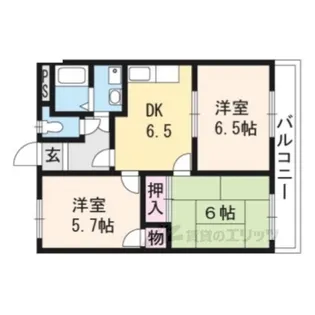 アメニティ21【1階】の間取り