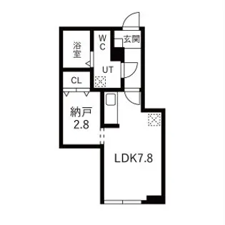 メリディアン多賀城新田【1階】の間取り