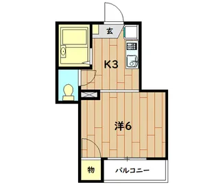 へーベルメゾン東希望ヶ丘【2階】の間取り