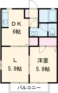 リヒト・リヴィエール【1階】の間取り