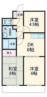 SUNHILLSII【3階】の間取り