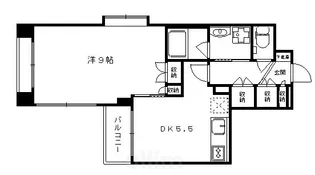 ベラジオ富小路【4階】の間取り