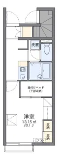 レオパレスK&S【1階】の間取り