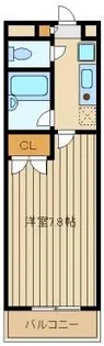 フォン・ブラウン【1階】の間取り