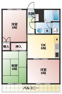 丸茂ビル【3階】の間取り
