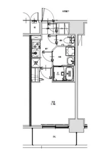 S-RESIDENCE千種駅前ascent(アセント)【9階】の間取り