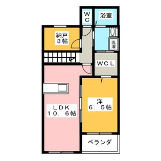 ロイヤルメゾン【2階】の間取り