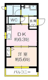 シャーメゾンアリエッタ【3階】の間取り