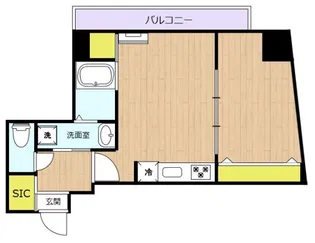 コウトビル【4階】の間取り
