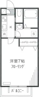 ドミールM・C【1階】の間取り