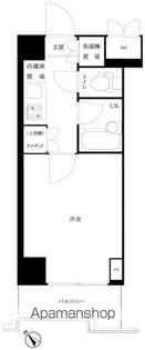 ルーブル神宮前【6階】の間取り