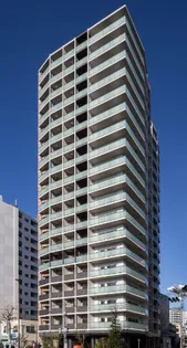 パークリュクス白金高輪【18階】の外観