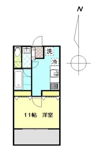 メゾンスターチス【3階】の間取り