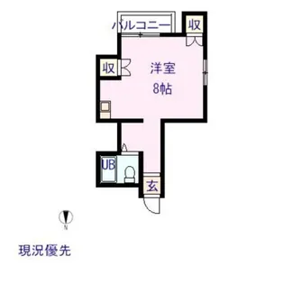 吉川ビル【3階】の間取り
