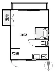 和歌山県岩出市西野【アパート】の間取り