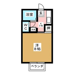 シャイニーヒロセ【2階】の間取り