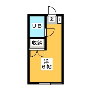 尾崎レジデンス【1階】の間取り