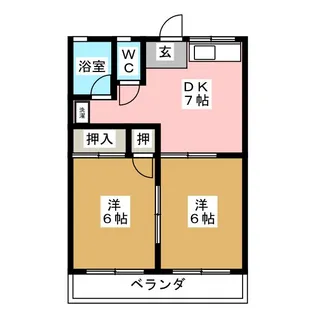 マルゼンプラザ【2階】の間取り
