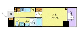 ステージグランデ八王子III【7階】の間取り