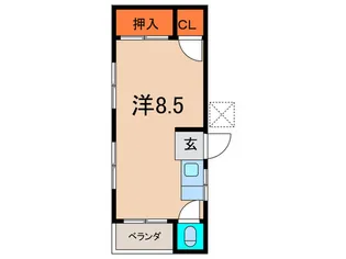 塩川荘【2階】の間取り