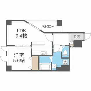 シーサXI【5階】の間取り