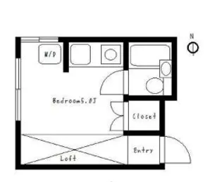 吉川ハウス【2階】の間取り