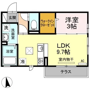 アゼリアブロム【3階】の間取り