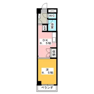 グロリアス本山【2階】の間取り