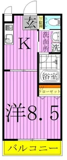 デルタ六町【1階】の間取り