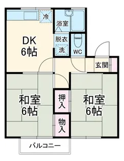 ドミールバン【2階】の間取り
