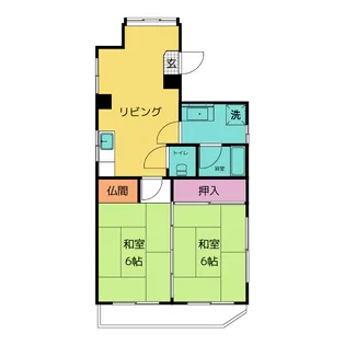 古橋ビル【3階】の間取り