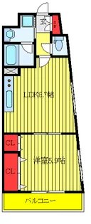 エスポワールメゾン【1階】の間取り