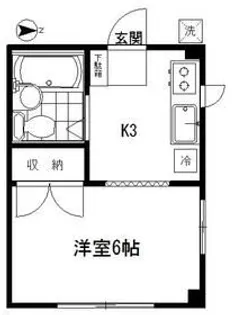 ユタカハウス【2階】の間取り