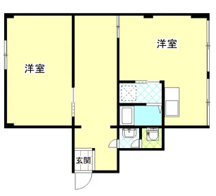 宮崎県都城市栄町【一戸建】の間取り
