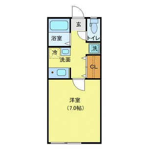 ヴィレッタ花園【1階】の間取り