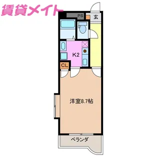 LUMINA S.K【3階】の間取り