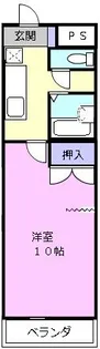 KURIMAマンション【2階】の間取り