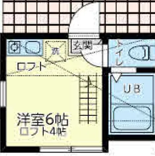 メゾンFUKAISHI浜町【1階】の間取り