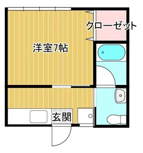 新潟県長岡市中貫町2【アパート】の間取り