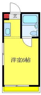 大和田ビル【4階】の間取り