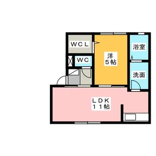 Bush W【1階】の間取り