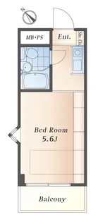 ウィンベル広尾【2階】の間取り
